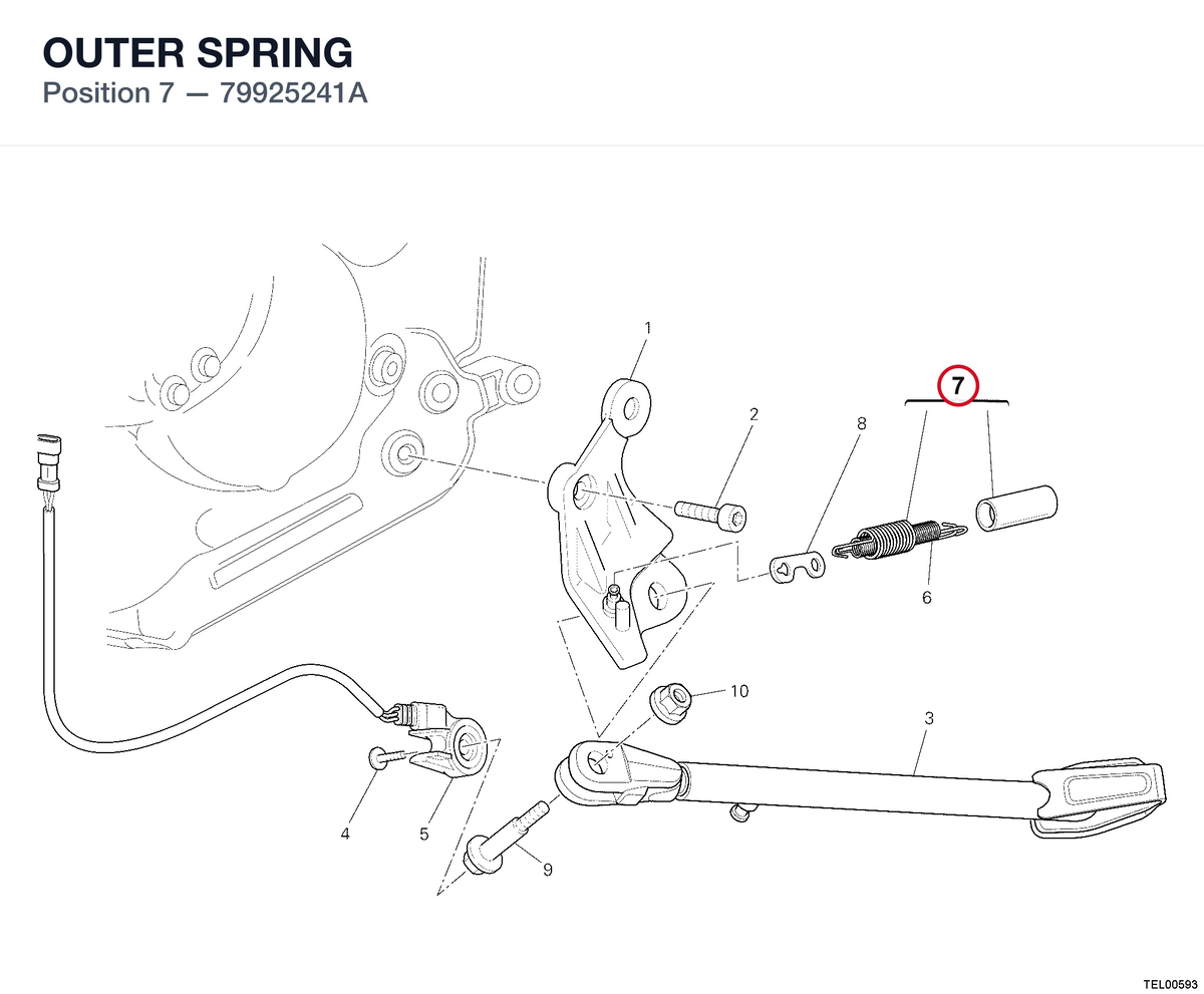 OUTER SPRING 79925241A diagram position