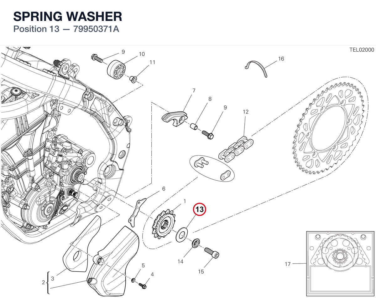 SPRING WASHER 79950371A diagram position