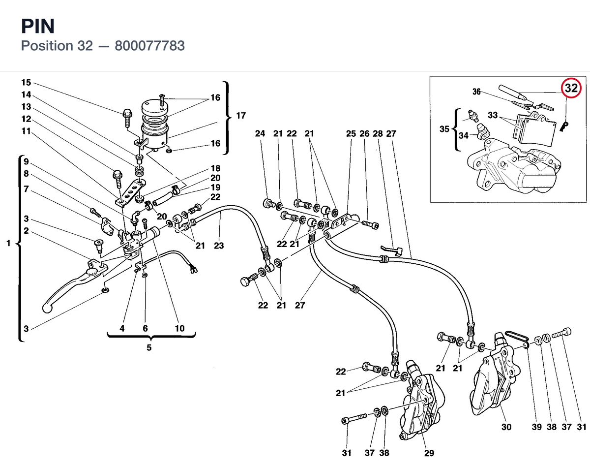 PIN 800077783 diagram position