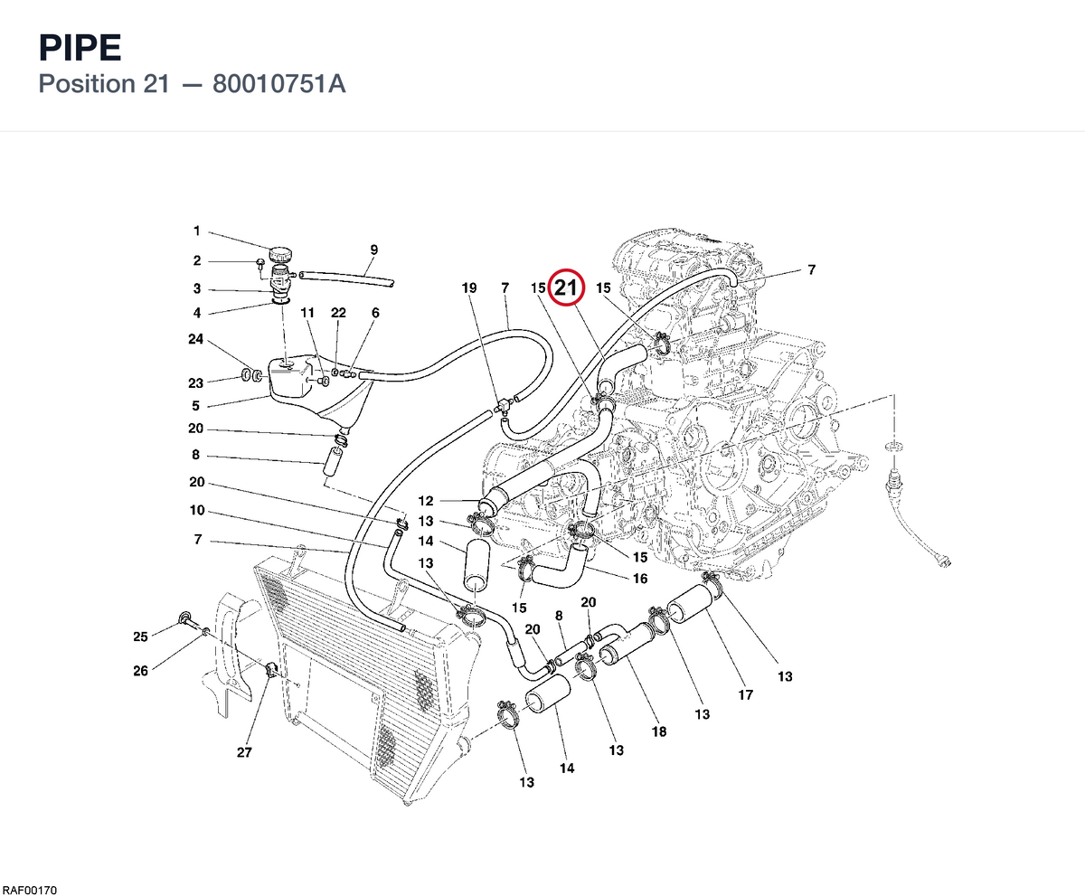 PIPE 80010751A diagram position