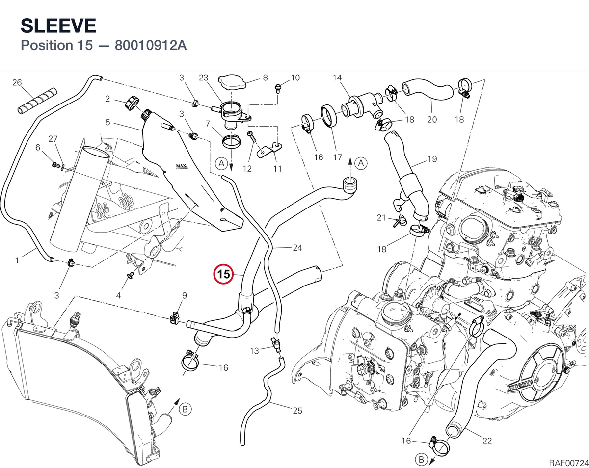 SLEEVE 80010912A diagram position