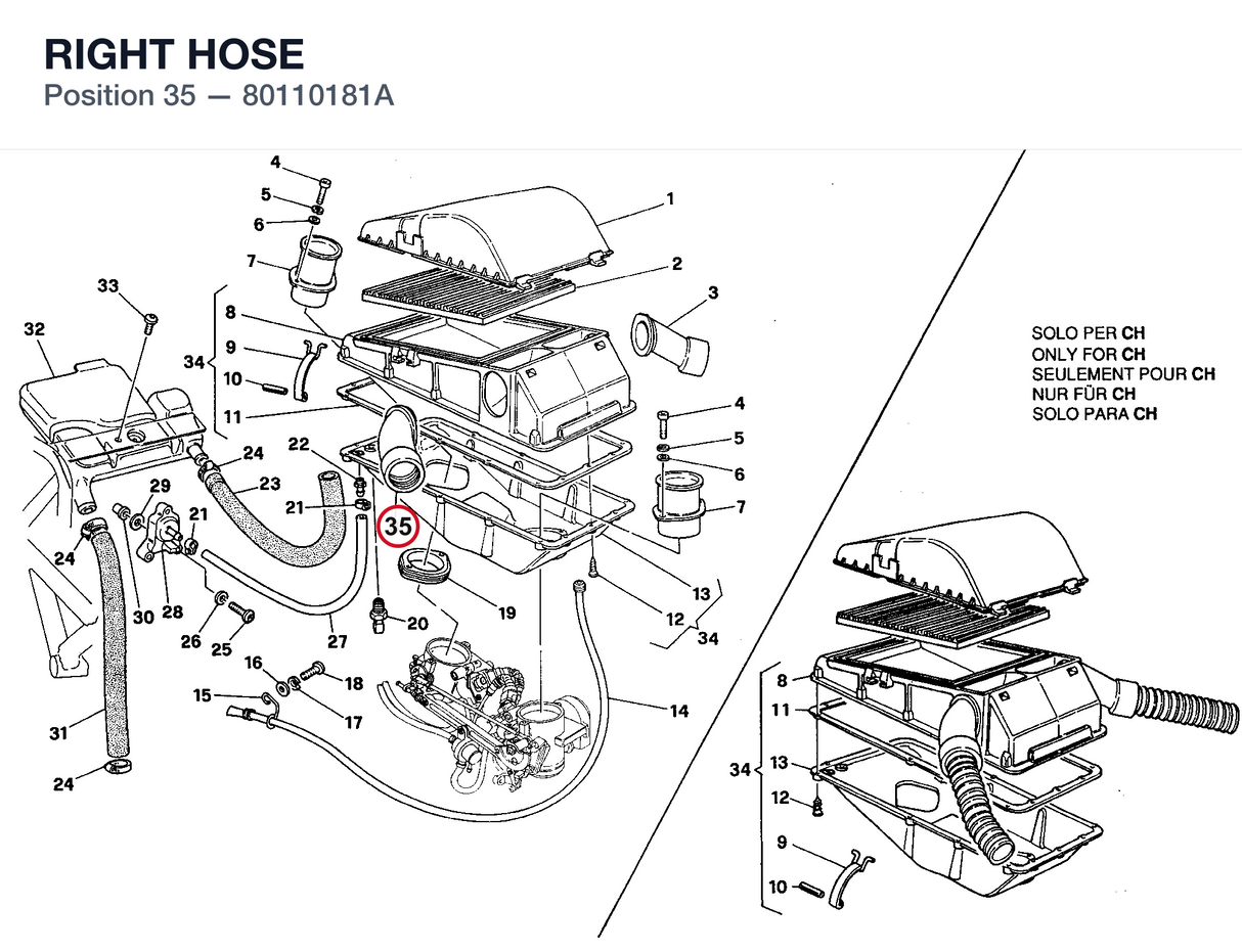 RIGHT HOSE