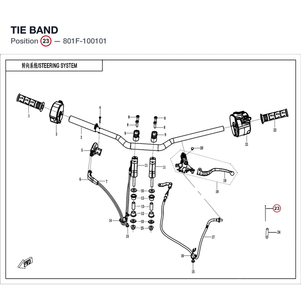 TIE BAND product image