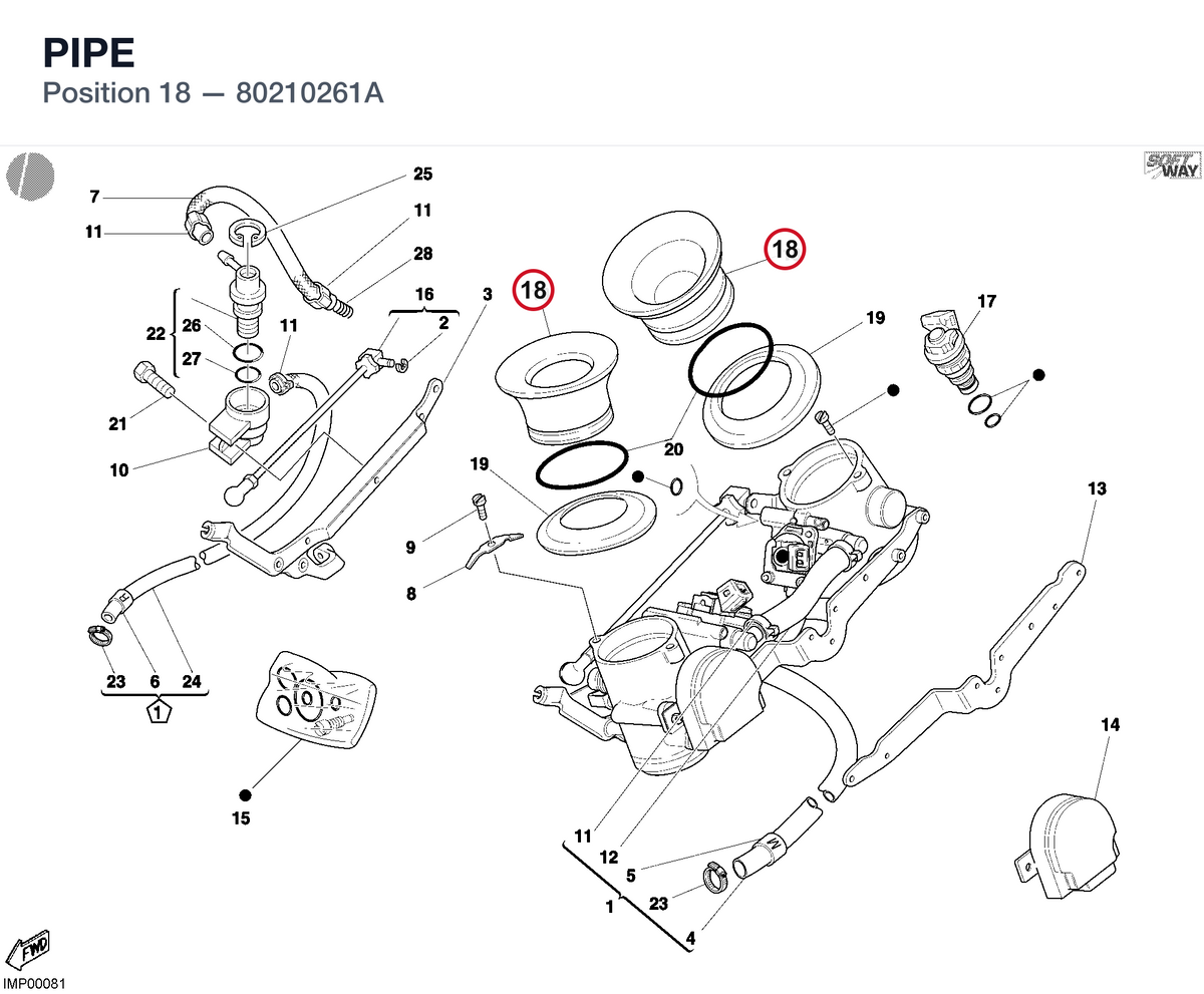 PIPE 80210261A diagram position