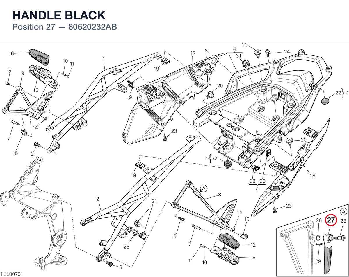 HANDLE BLACK 80620232AB diagram position