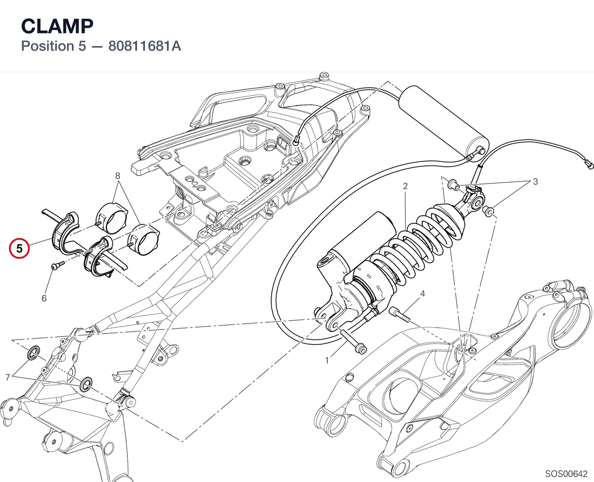 CLAMP 80811681A diagram position