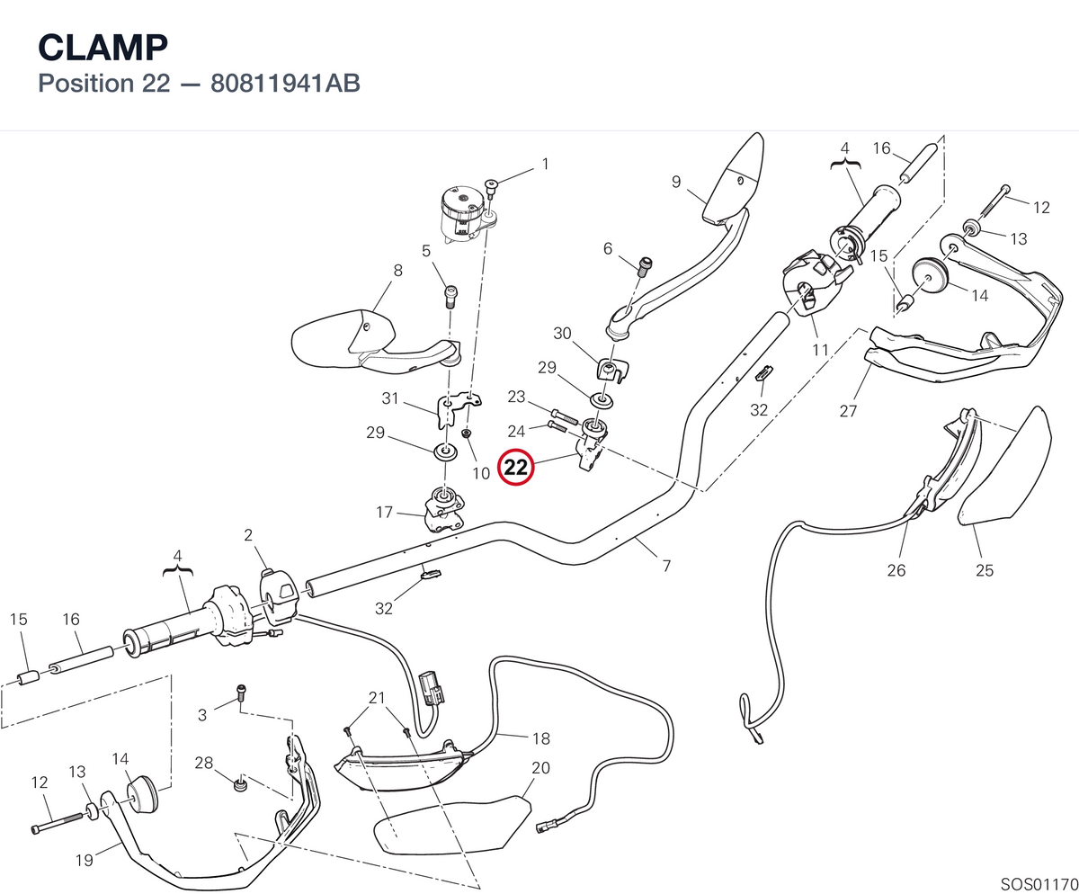 CLAMP 80811941AB diagram position