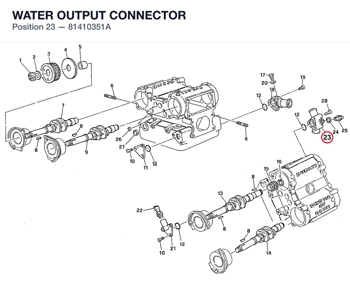 WATER OUTPUT CONNECTOR