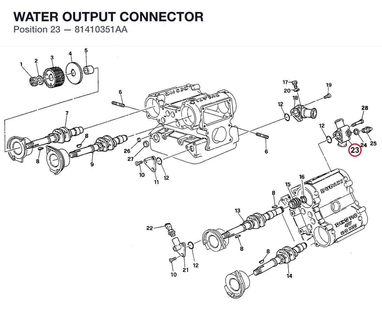 WATER OUTPUT CONNECTOR