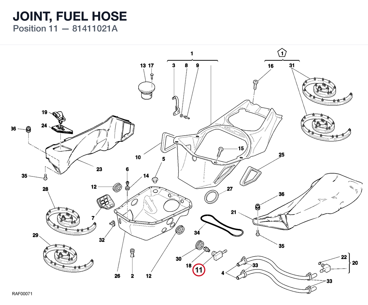 JOINT, FUEL HOSE
