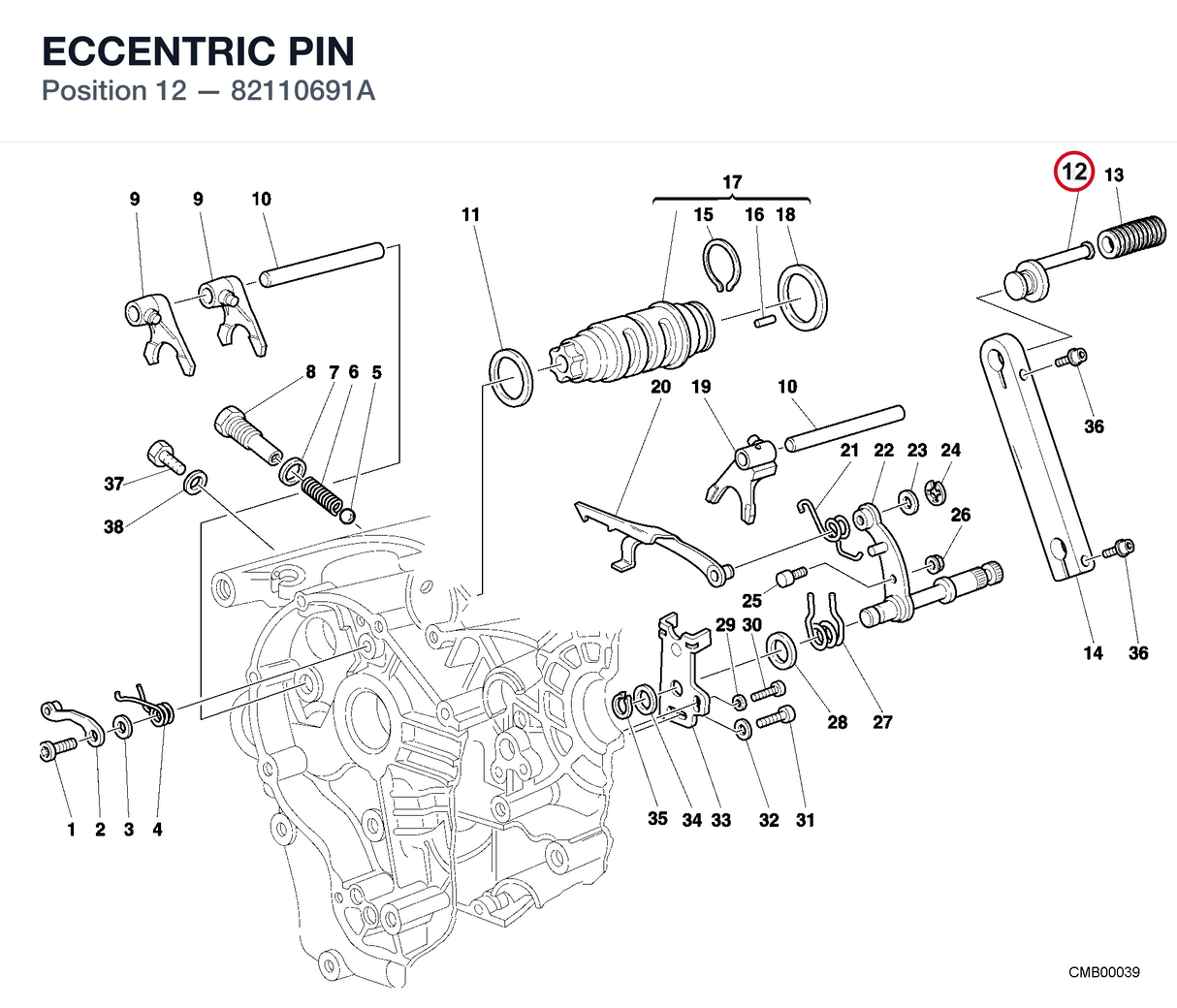 ECCENTRIC PIN