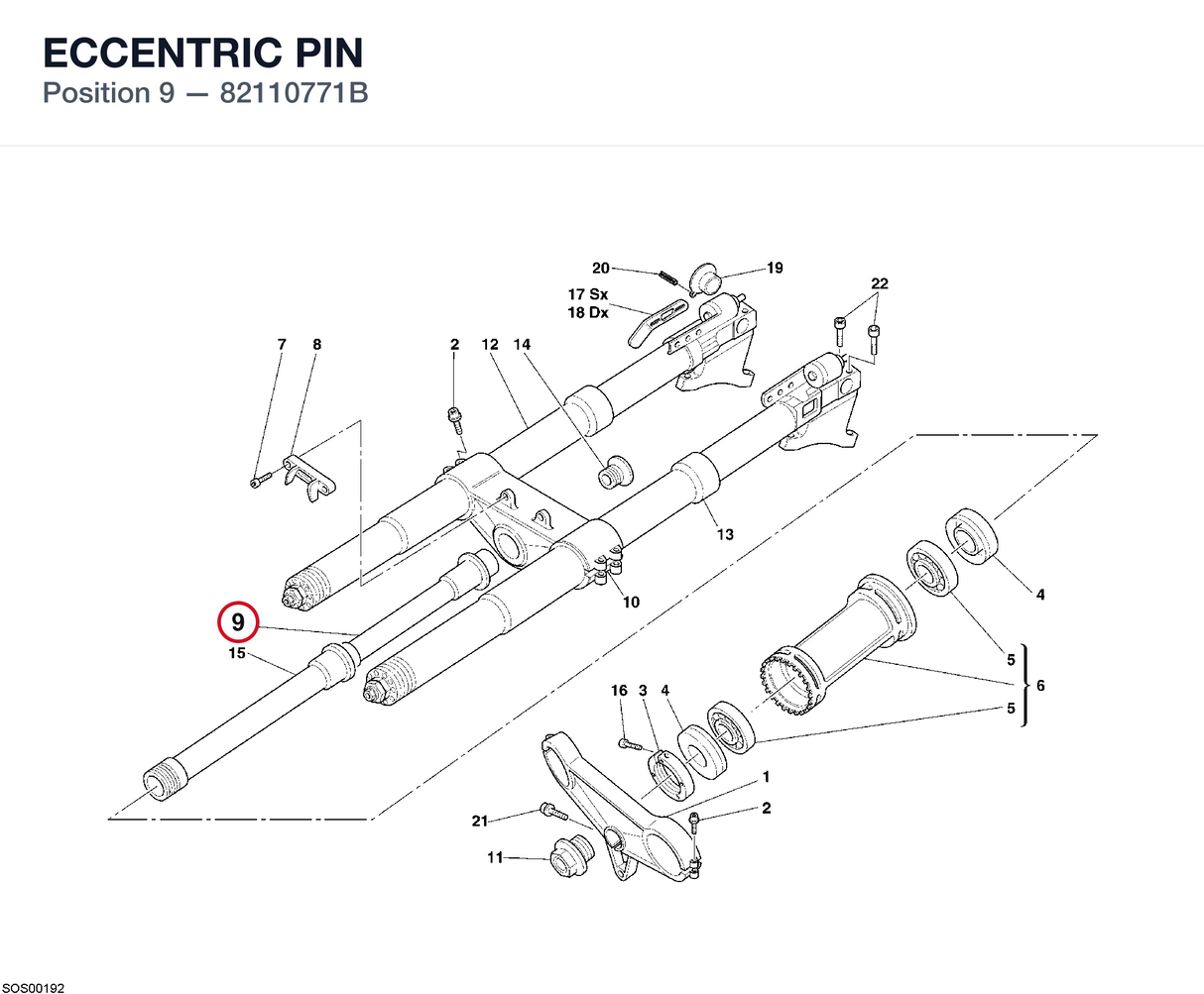 ECCENTRIC PIN