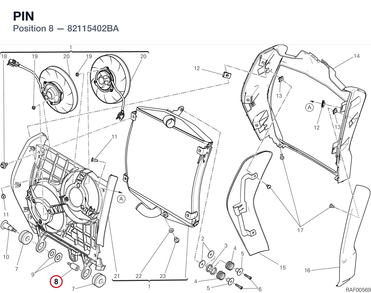 PIN 82115402BA diagram position