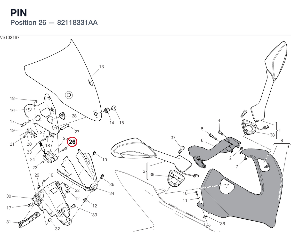 PIN 82118331AA diagram position