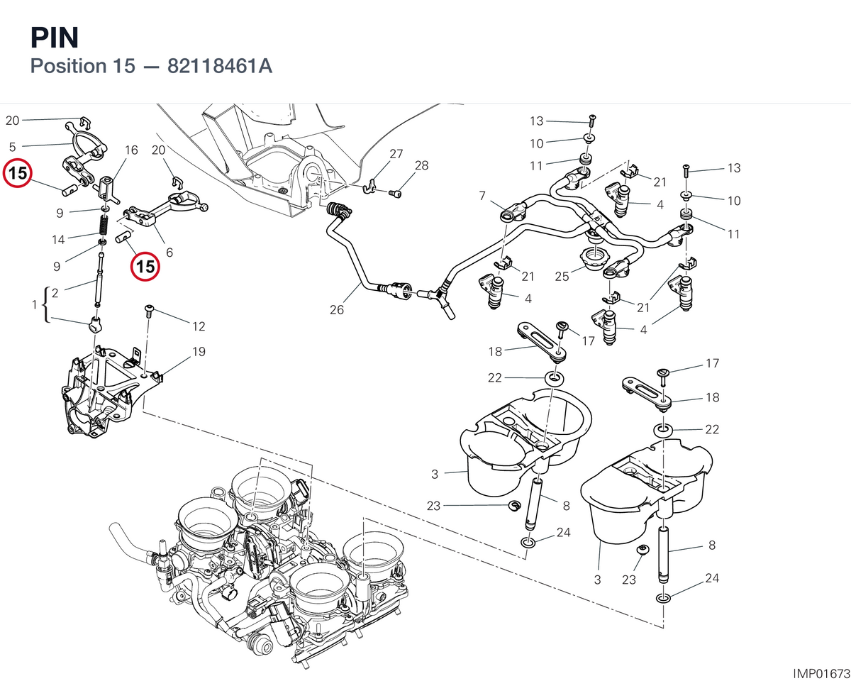 PIN 82118461A diagram position