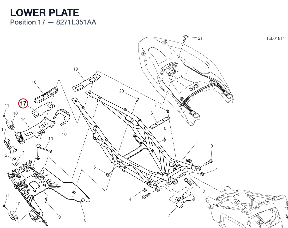LOWER PLATE 8271L351AA diagram position