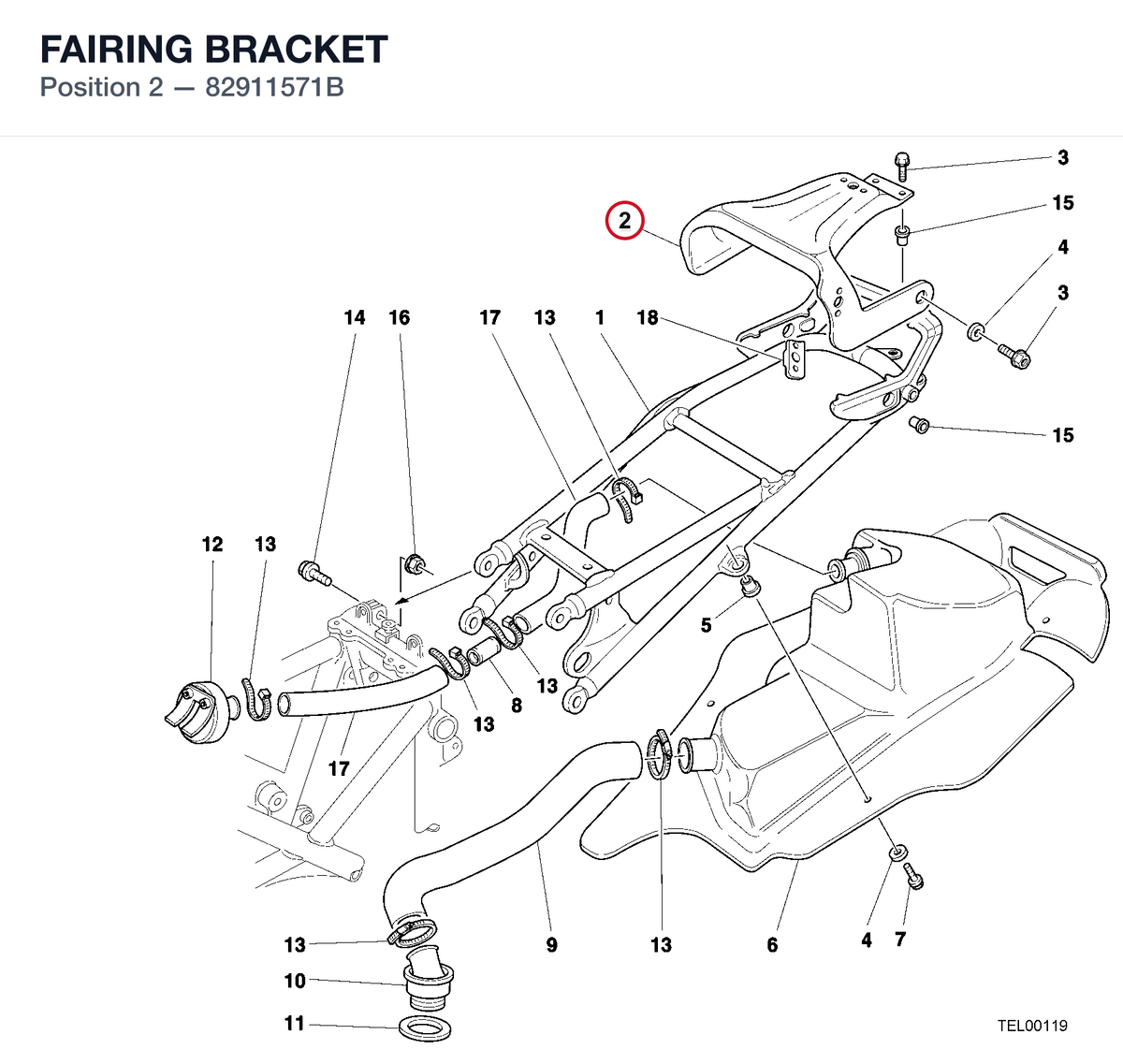 FAIRING BRACKET