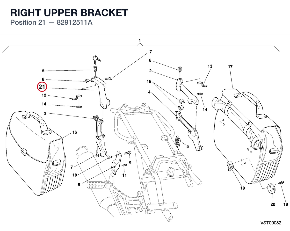RIGHT UPPER BRACKET