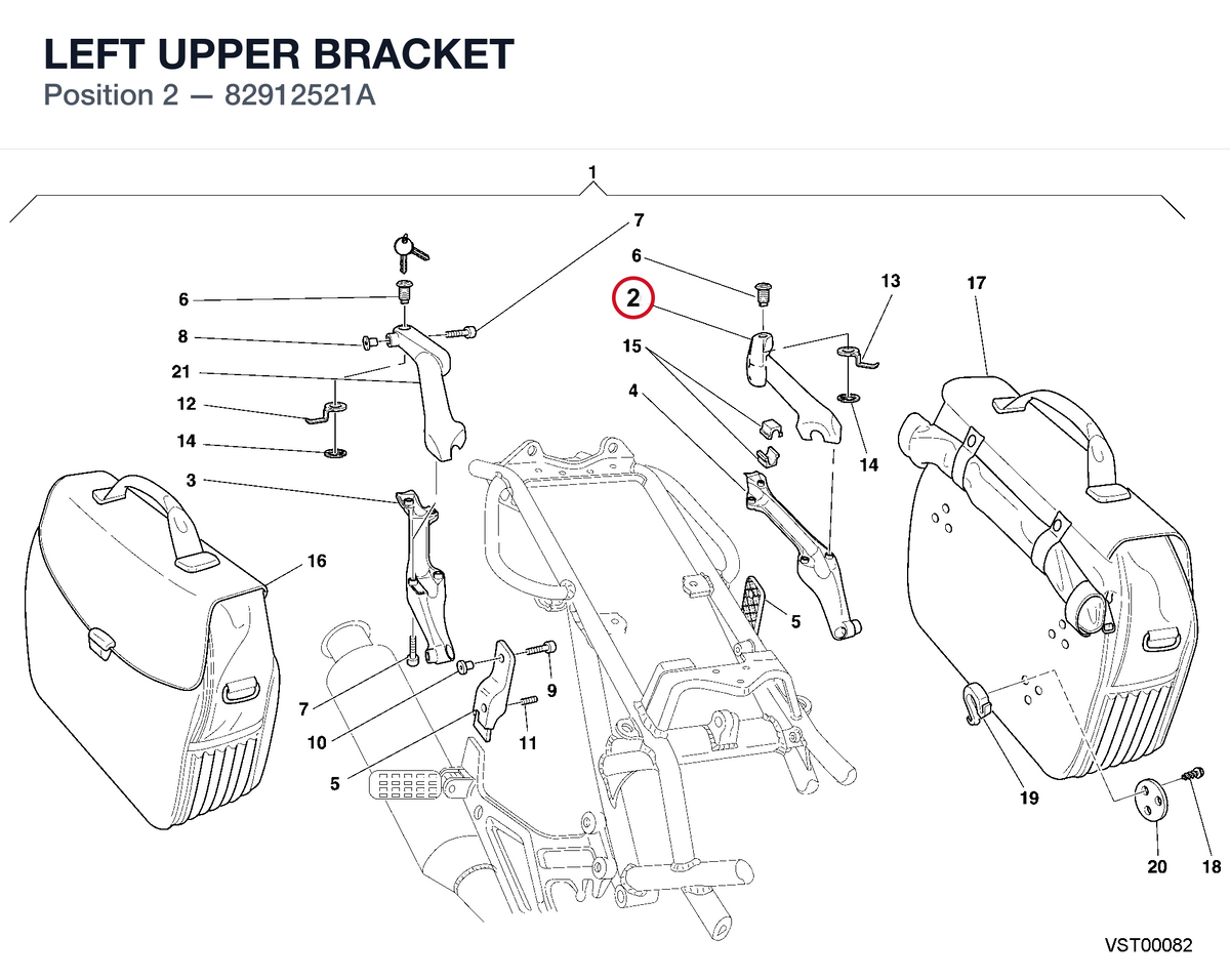 LEFT UPPER BRACKET