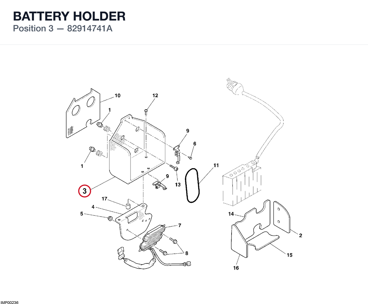 BATTERY HOLDER