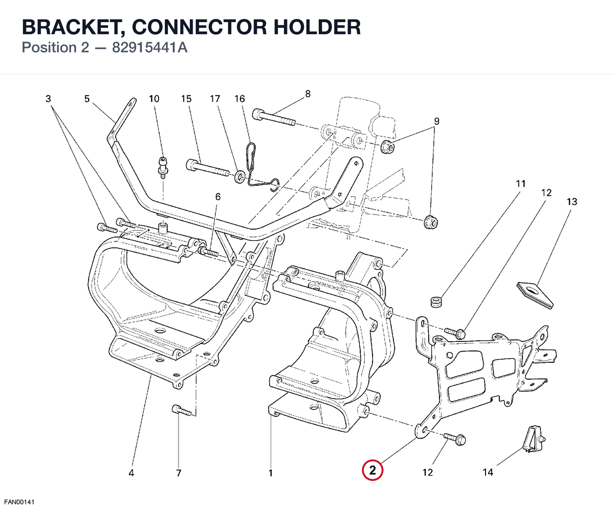 BRACKET, CONNECTOR HOLDER