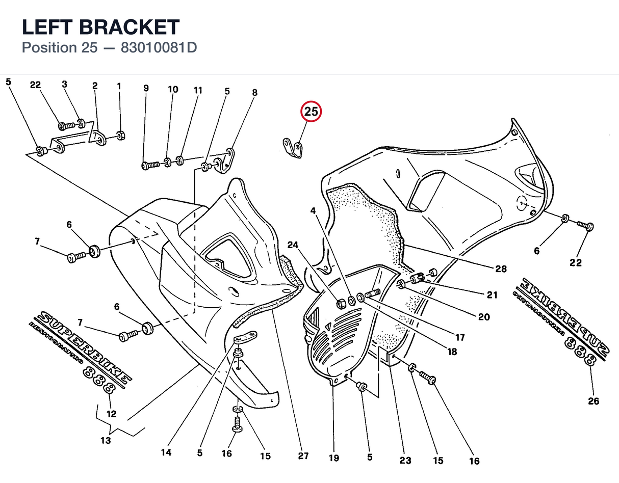 LEFT BRACKET