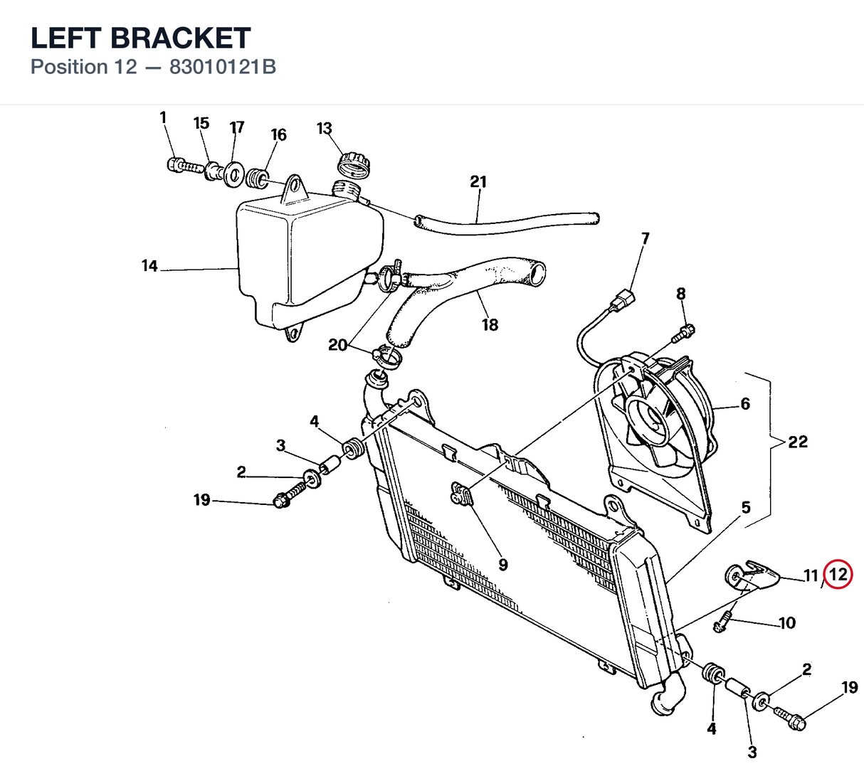 LEFT BRACKET