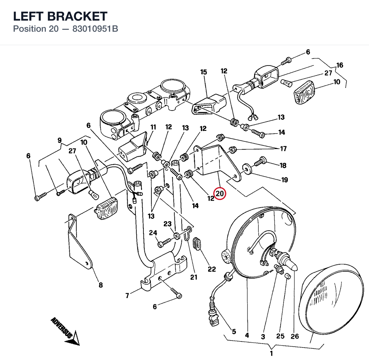 LEFT BRACKET