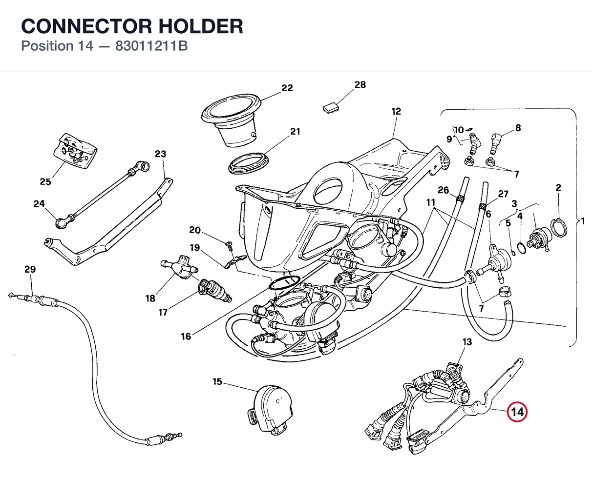CONNECTOR HOLDER