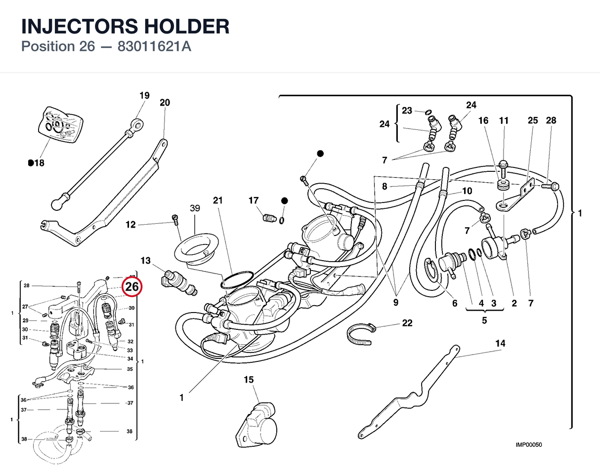 INJECTORS HOLDER