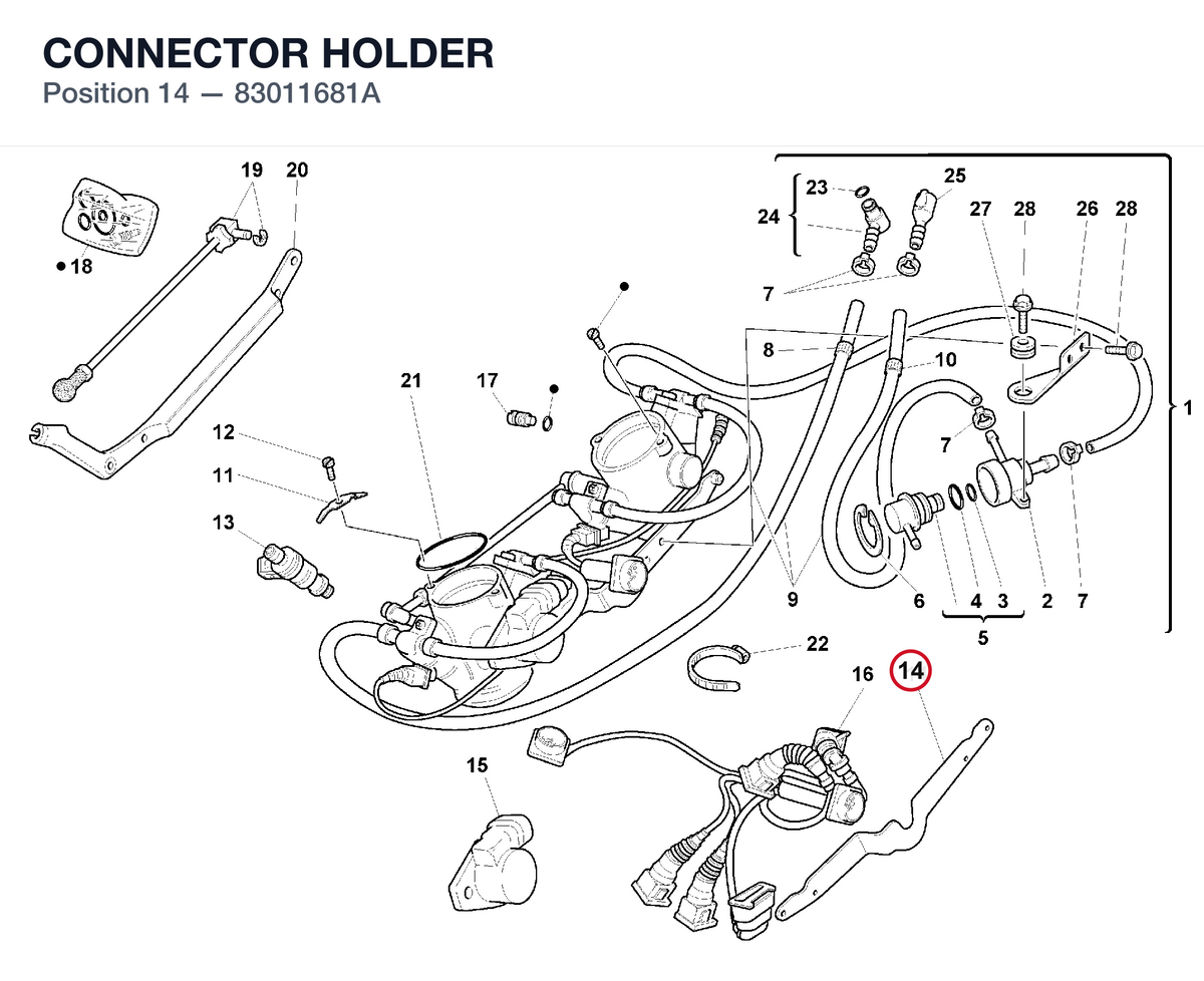 CONNECTOR HOLDER
