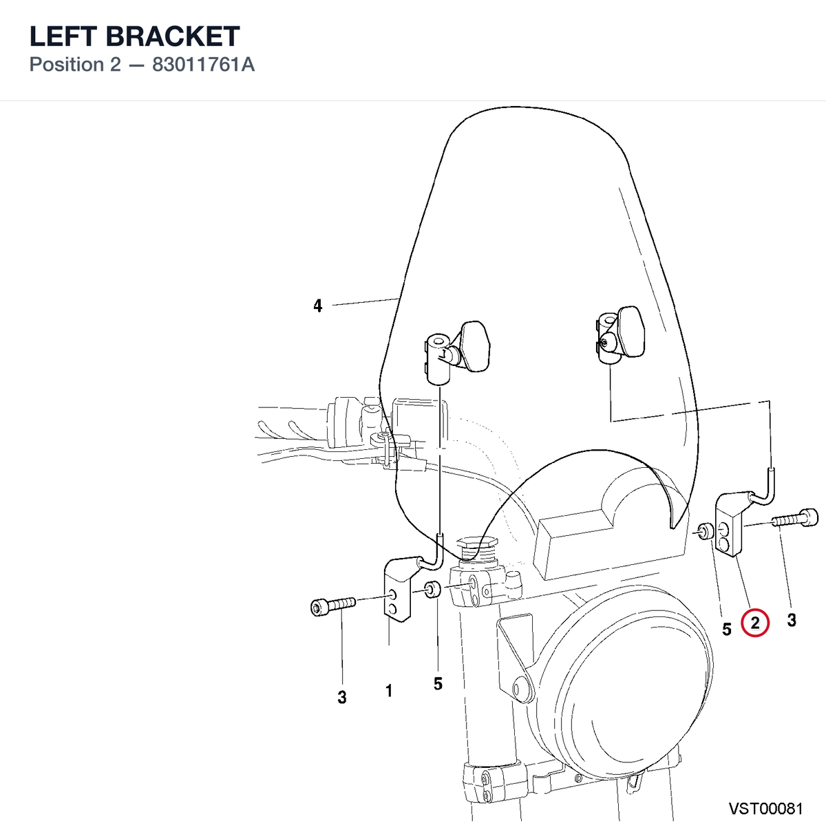 LEFT BRACKET