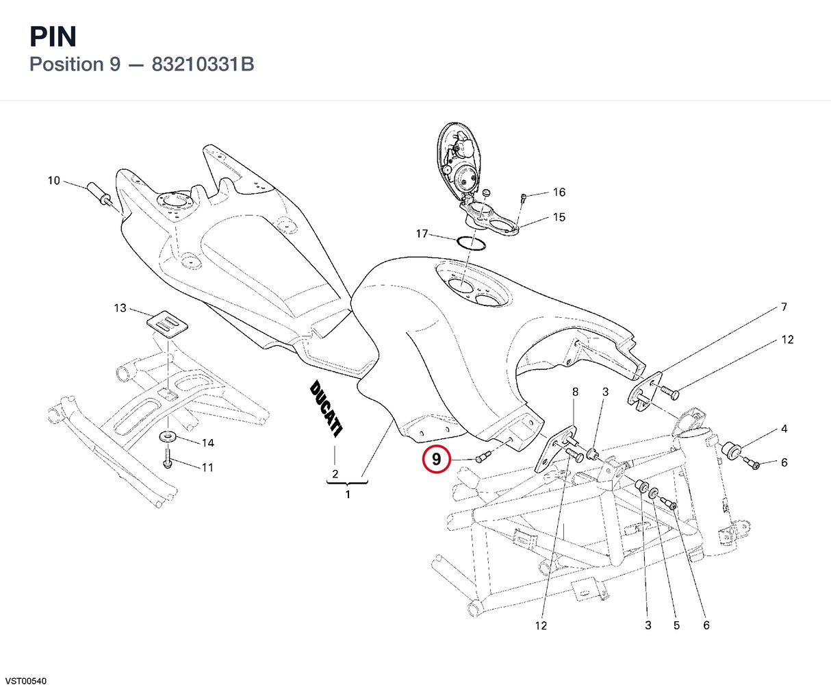 PIN 83210331B diagram position