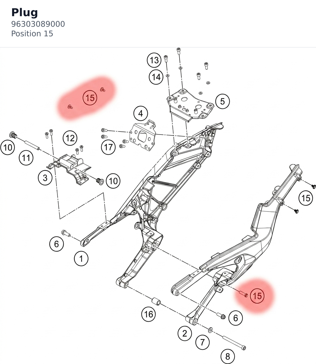 Diagram preview: Plug (96303089000)