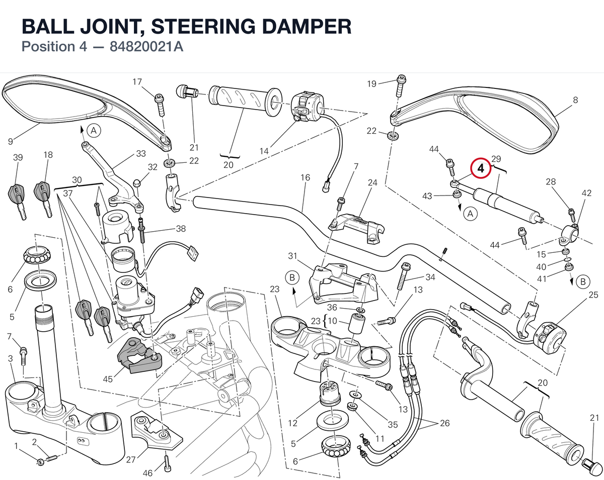 BALL JOINT, STEERING DAMPER