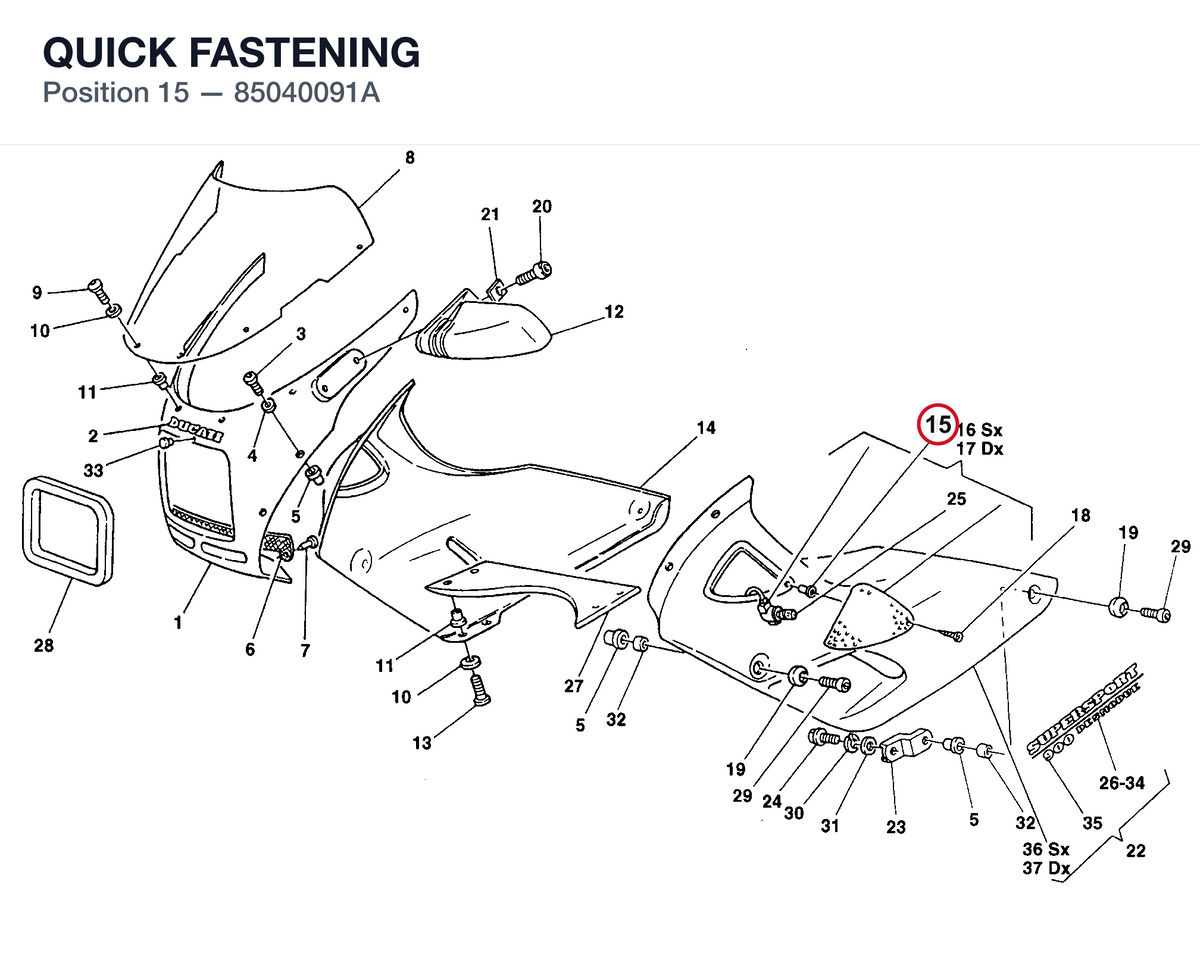 QUICK FASTENING