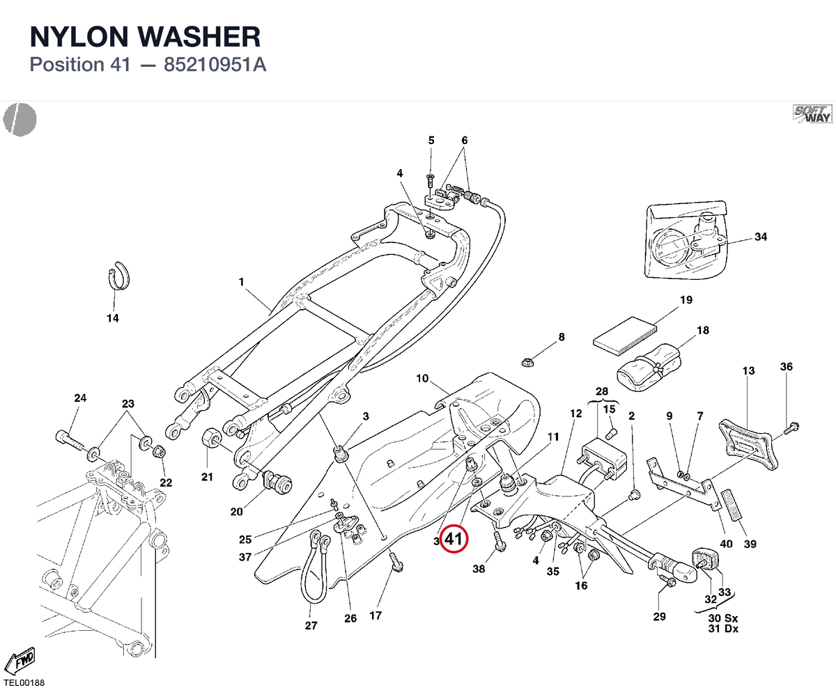 NYLON WASHER