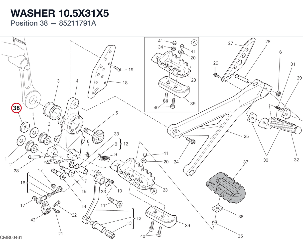 WASHER 10.5X31X5