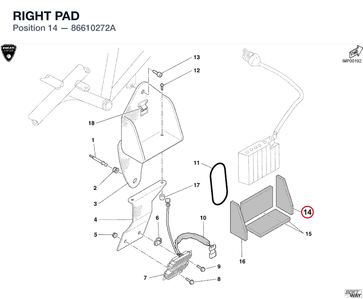 RIGHT PAD