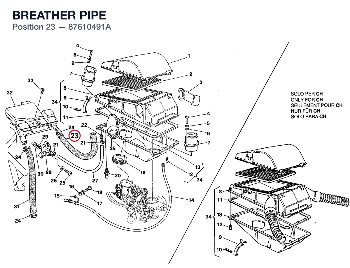 BREATHER PIPE