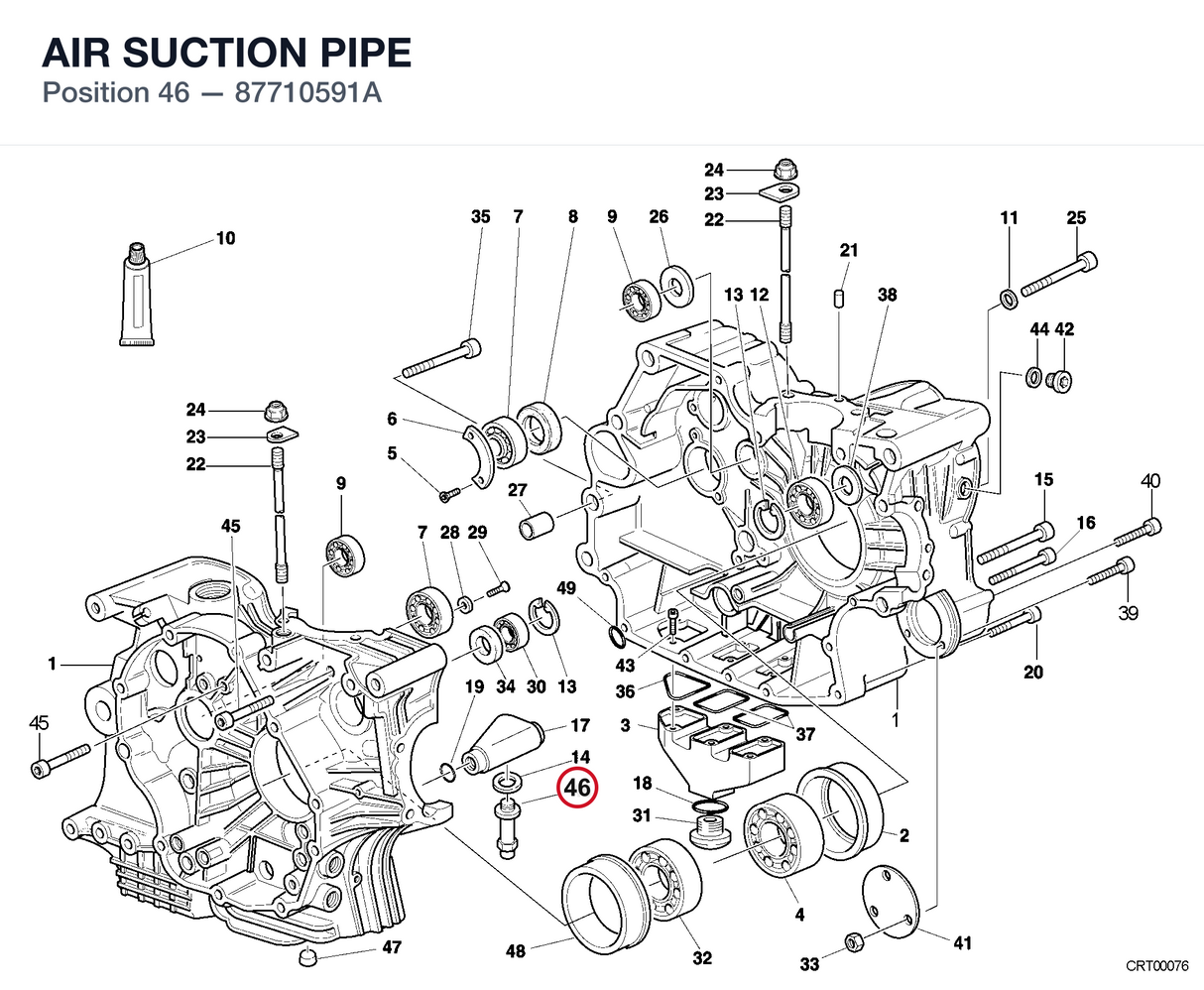 AIR SUCTION PIPE