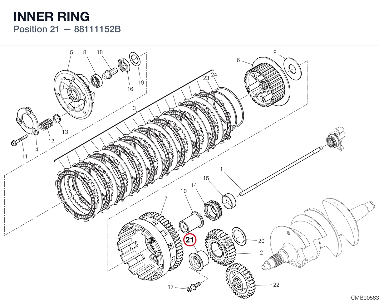 INNER RING 88111152B diagram position