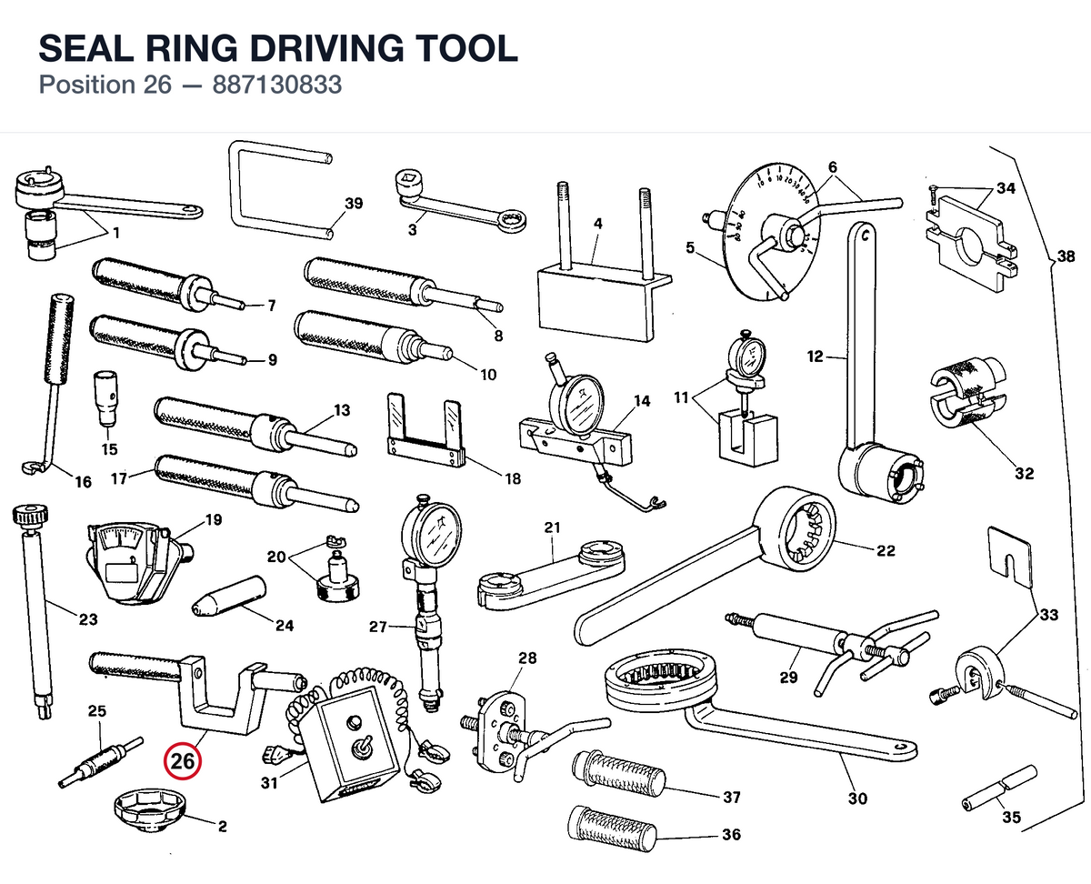 SEAL RING DRIVING TOOL