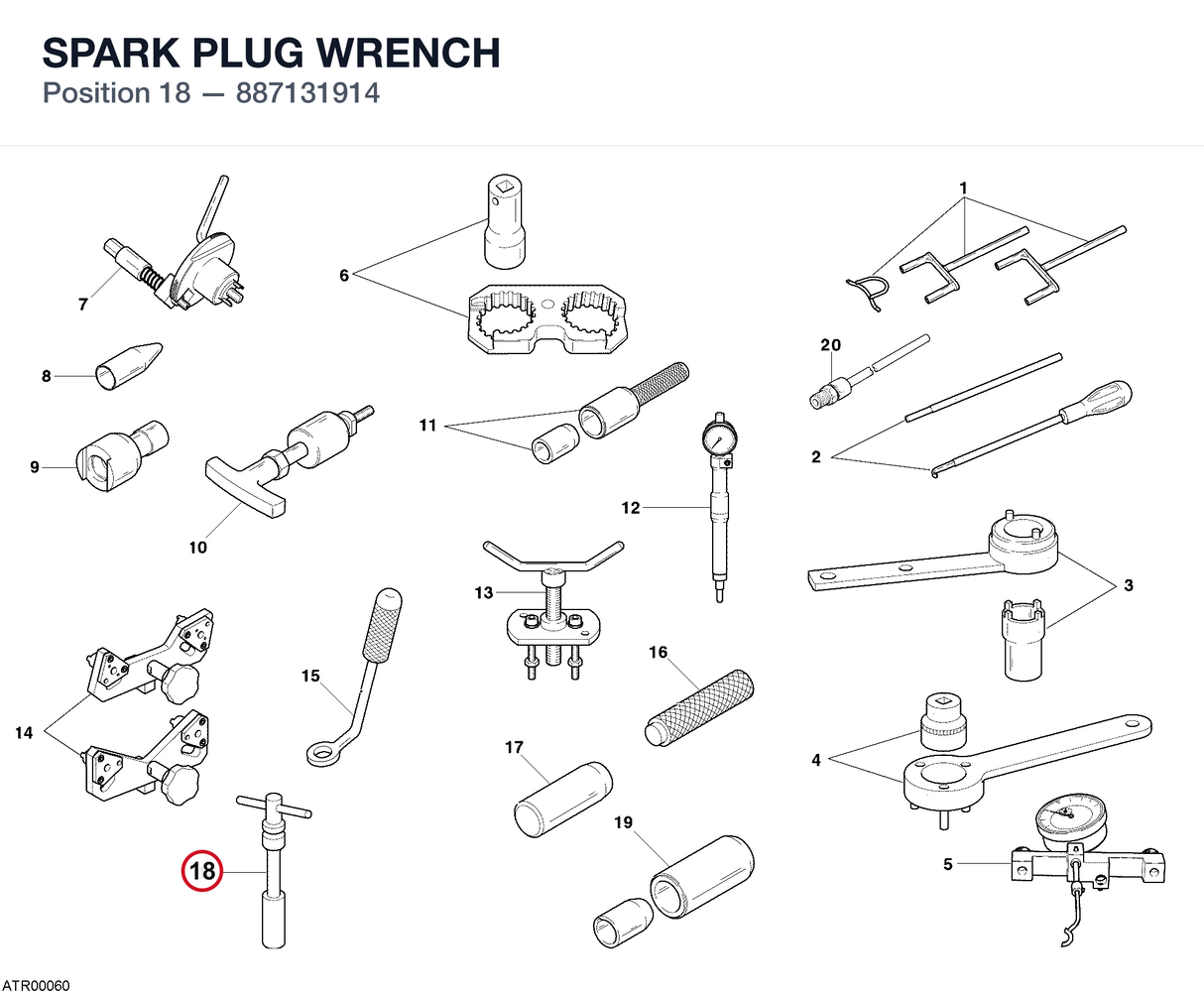SPARK PLUG WRENCH