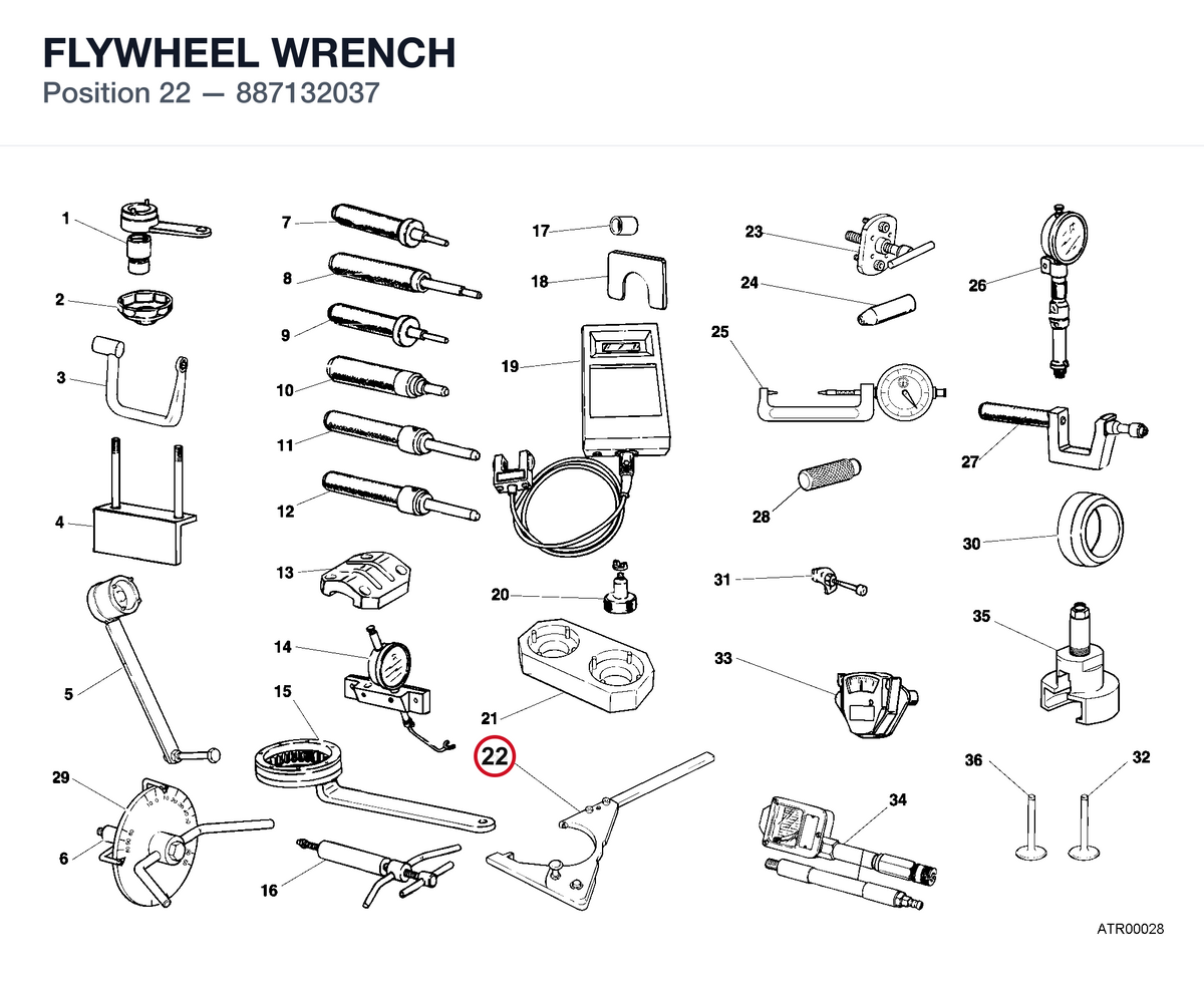FLYWHEEL WRENCH