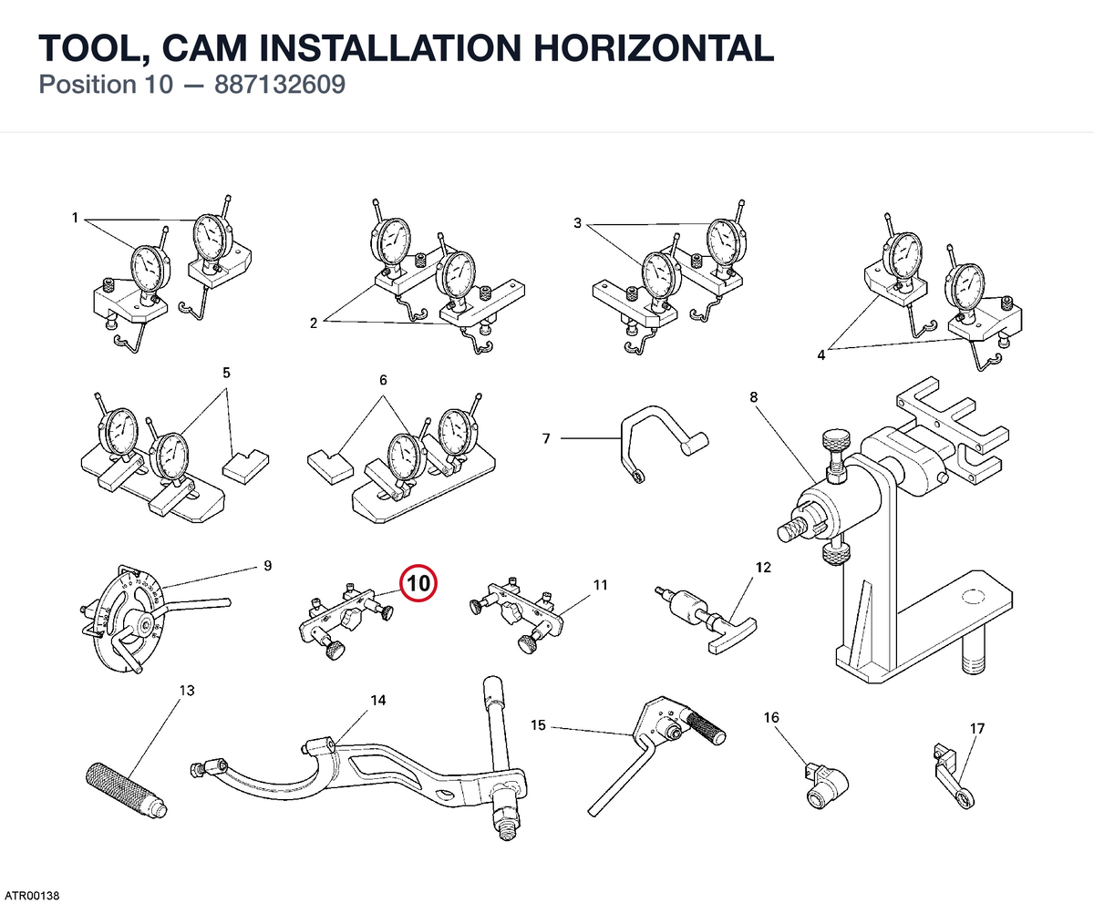 TOOL, CAM INSTALLATION HORIZONTAL