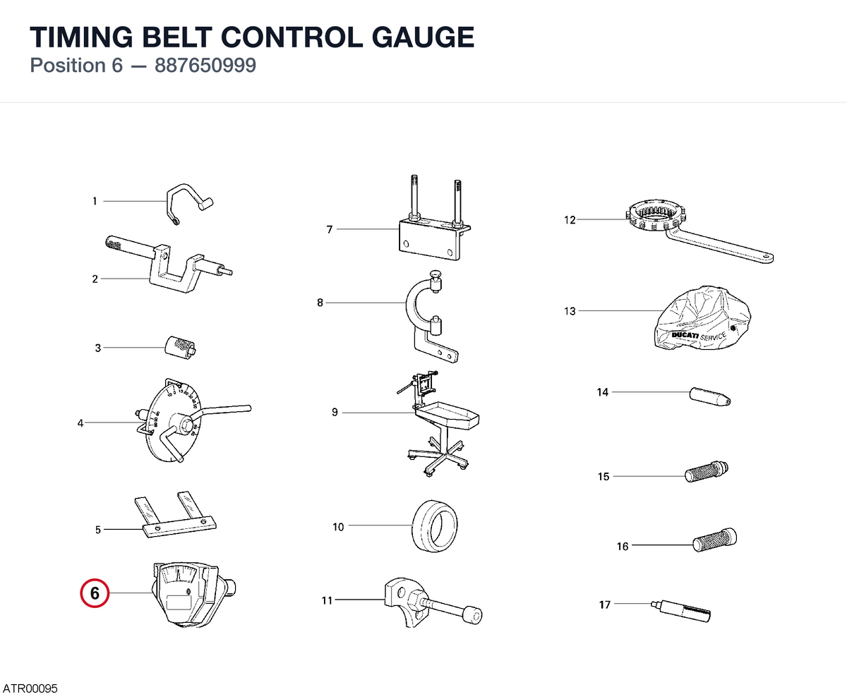 TIMING BELT CONTROL GAUGE