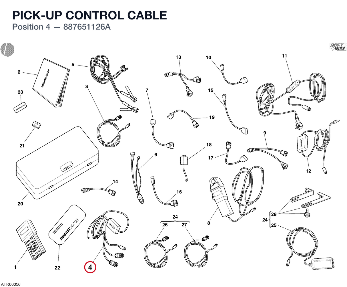 PICK-UP CONTROL CABLE