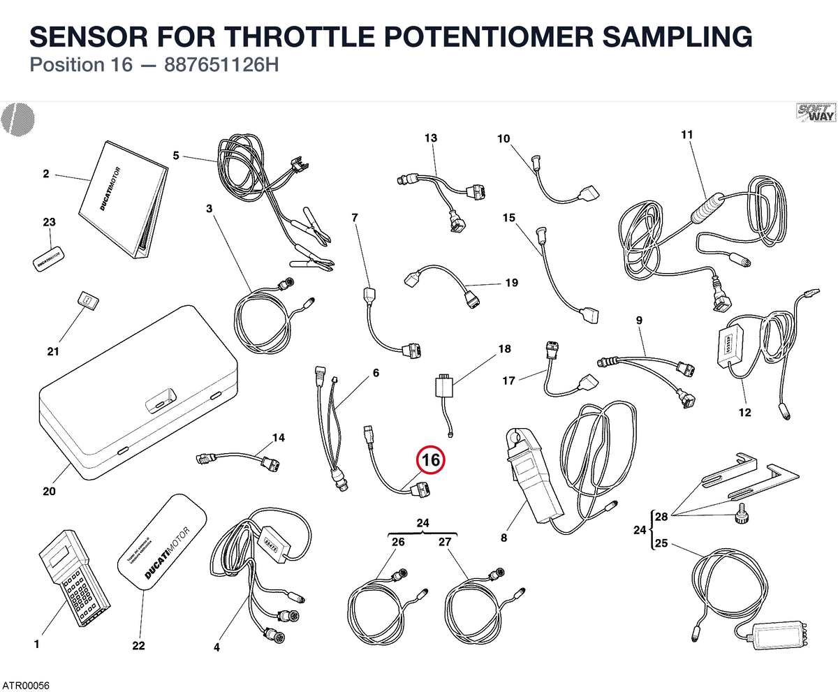 SENSOR FOR THROTTLE POTENTIOMER SAMPLING