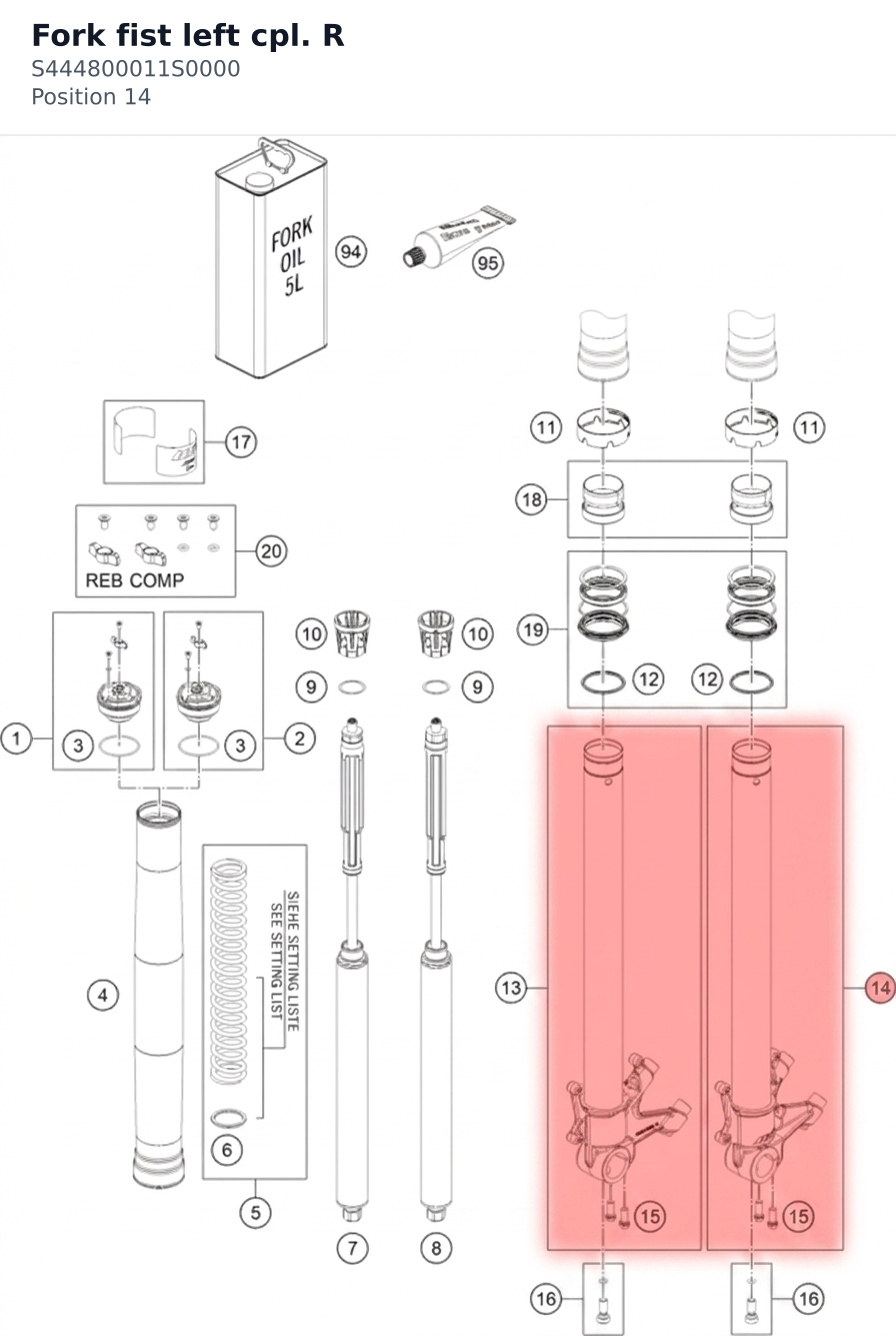 Diagram preview: Fork fist left cpl. R (S444800011S0000)